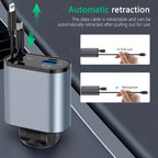 Four-in-One Car Phone Charger