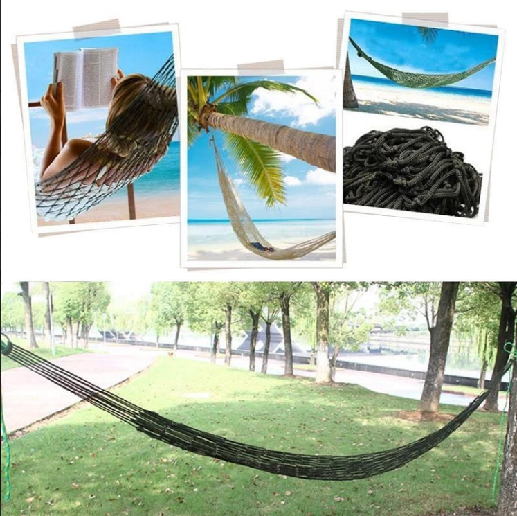 Portable Nylon Net Hammock