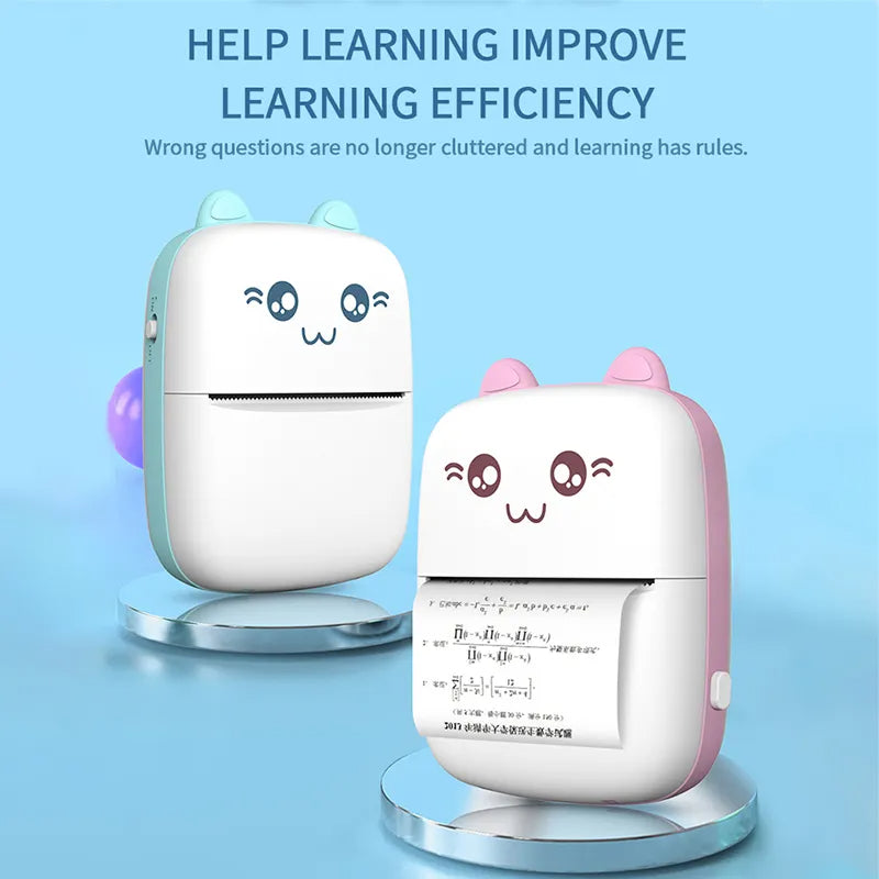 Portable Thermal Mini Photo Printer