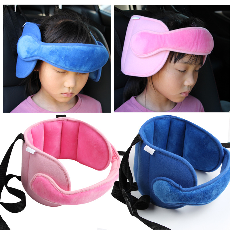 Comfortable Children's Headrest for Car – Soft and Adjustable Travel Pillow
