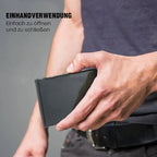 Ultral thin card case with theft and demagnetization protection