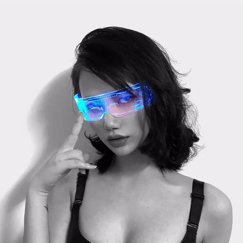 Colorful bright glasses