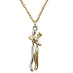 Romantic Hugging Necklace Pendant for Couples