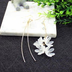 Asymmetrical Flower Earrings