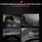 Oil film remover for windshields