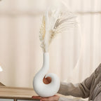Comodo Spiral Ceramic Vase