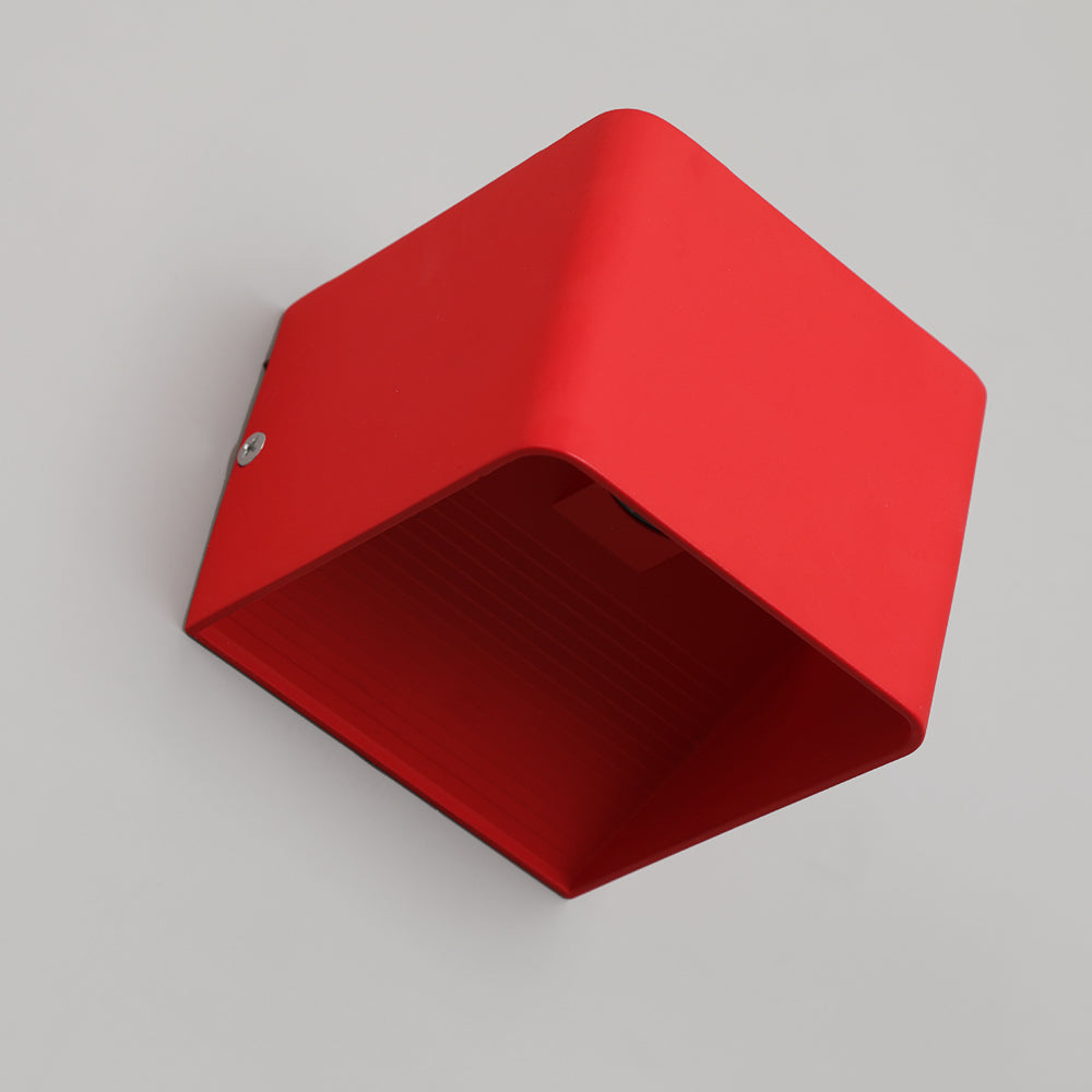 Modern square wall light