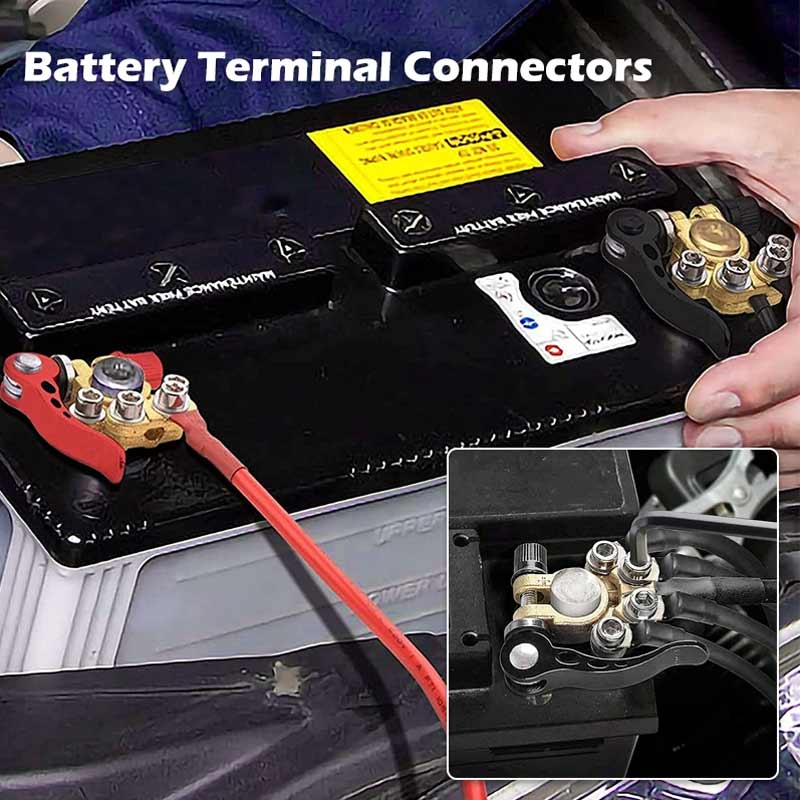 Battery connection terminals