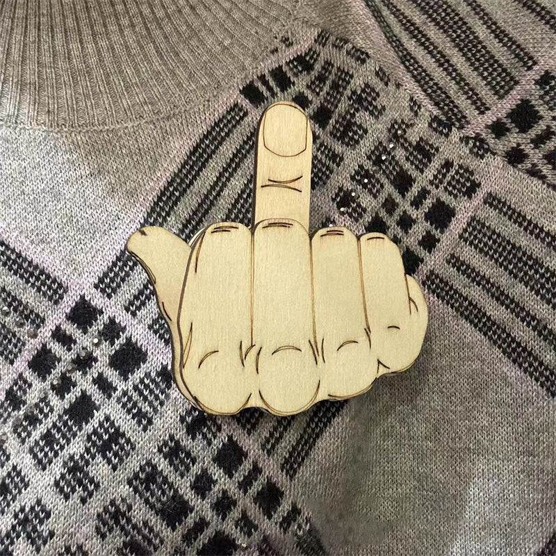 Middle Finger Pin Material Pack