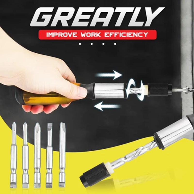 Automatic Spiral Ratchet Screwdriver Set