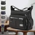 Light waterproof shoulder bag with large capacity