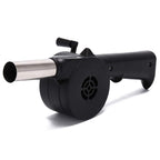 Portable hand blower for grilling