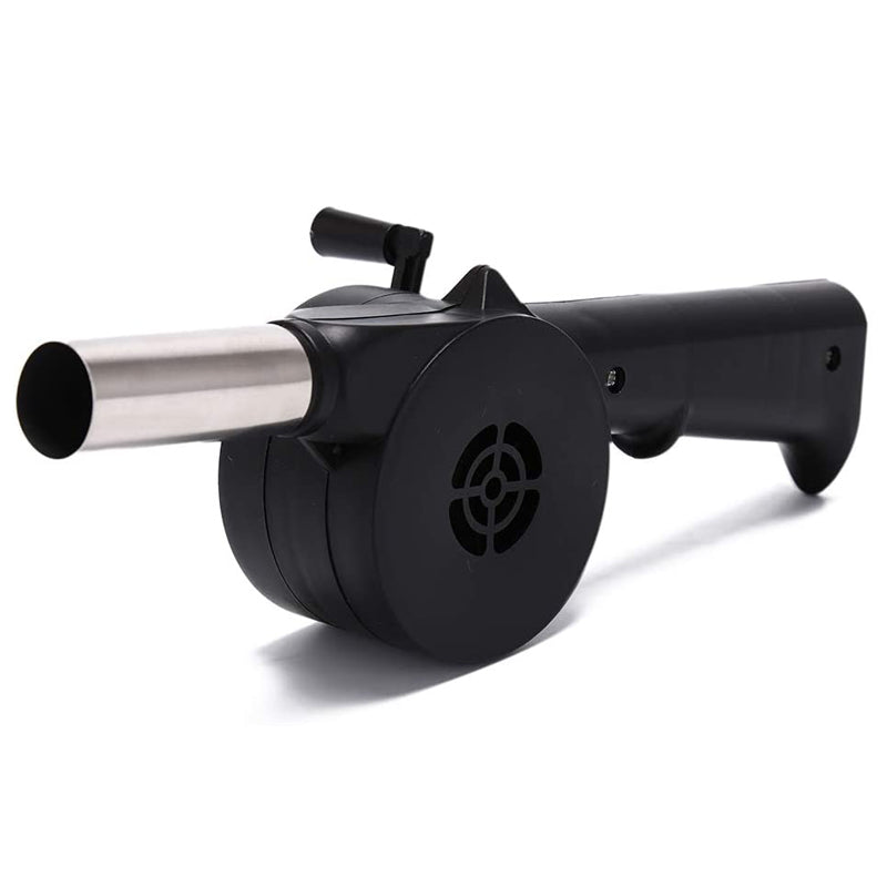 Portable hand blower for grilling