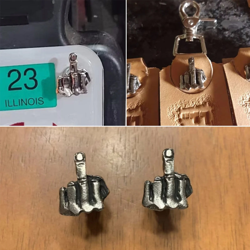 Funny Metal Finger Bolts (4 pieces)
