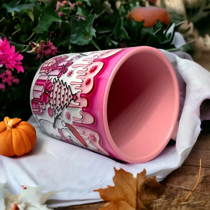 Pumpkin Coffee Mug with Ghost