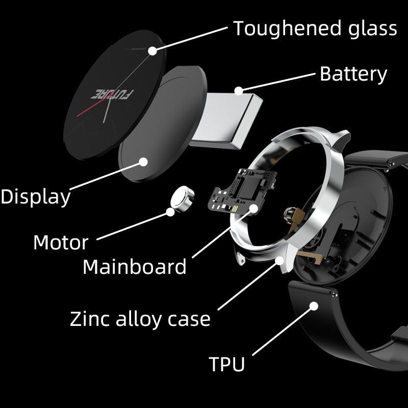 Built-in NFC System Health Fashion Smart Watch Heart Rate Monitoring Blood Pressure Blood Oxygen