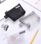 Portable mesh storage bag