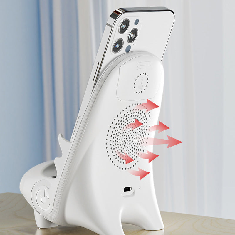 FlexCharge Chair – Wireless Fast Charger & Phone Holder in Chair Shape