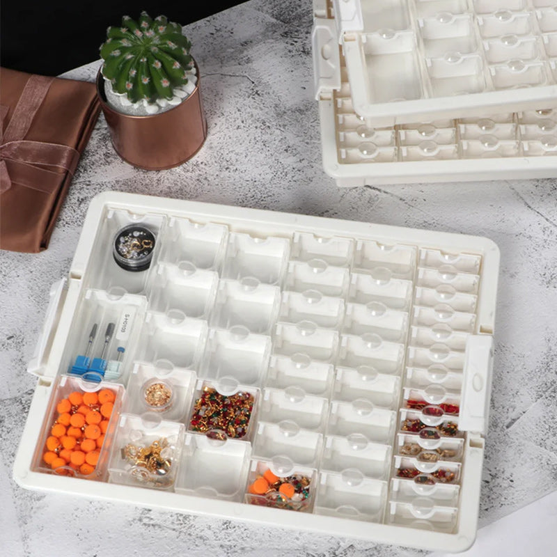 Nail Art Box DIY Beads Jewelry Storage Box