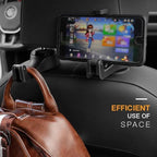 Headrest holder car strap