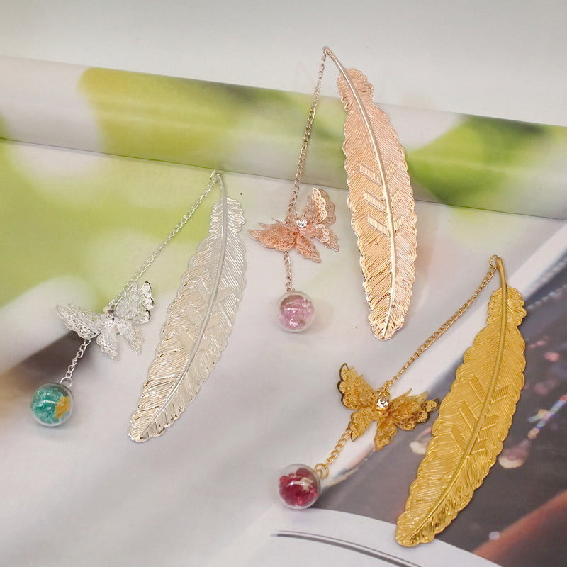 Metal Spring Bookmark