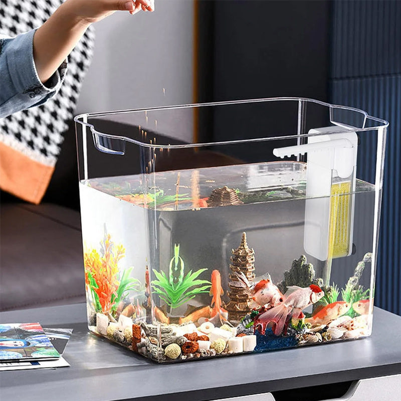Quiet Fish Tank Aquarium Wall-Mounted Water Filter