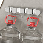 Multifunctional Mop Holder with Hooks