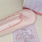 Personalized Pink Ballet Shoe Style Makeup Bag
