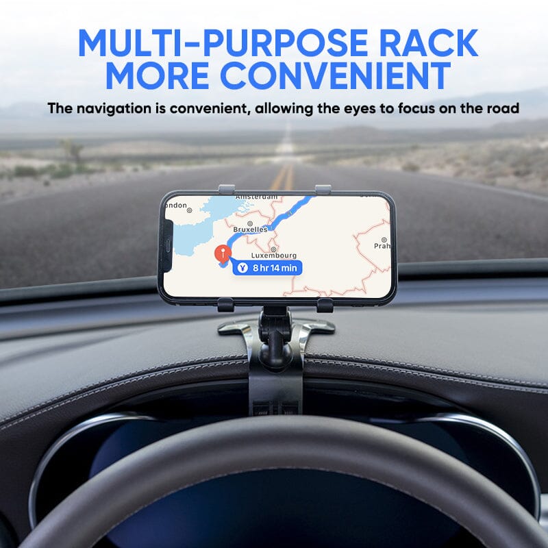 Multifunctional Car Dashboard Phone Holder