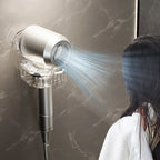 Rotating Hair Dryer Holder Without Drilling