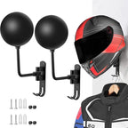 Motorcycle helmet holder