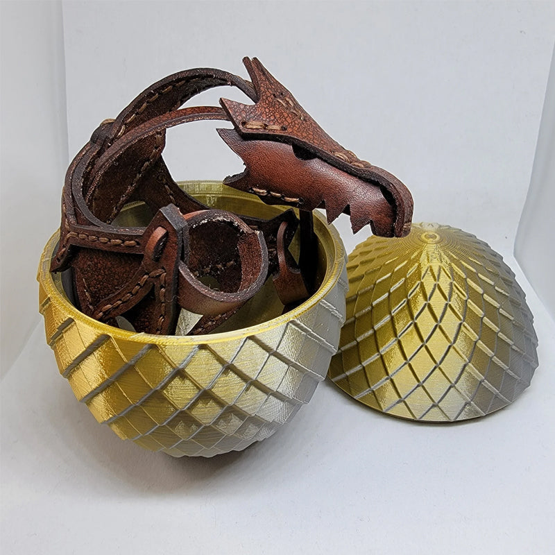 Leather Hand Dragon Bracelet