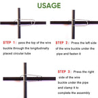 Pillar connection buckle