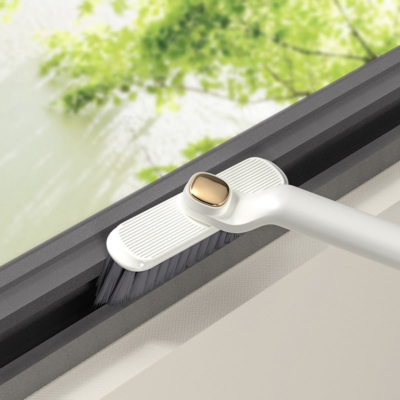 Multifunctional rotating slot cleaning brush