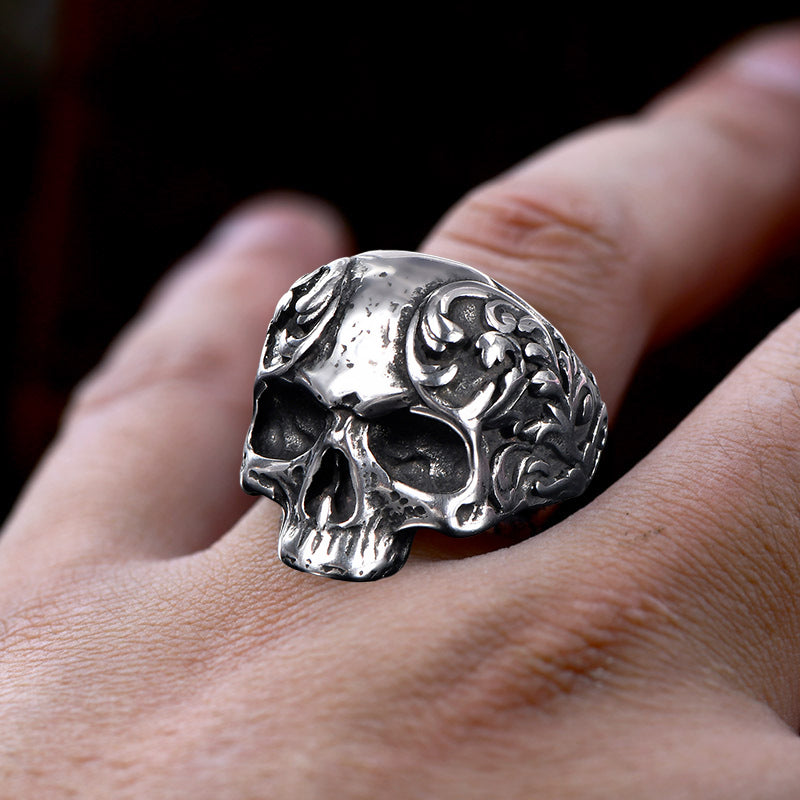 Punk Style Titan Skull Ring