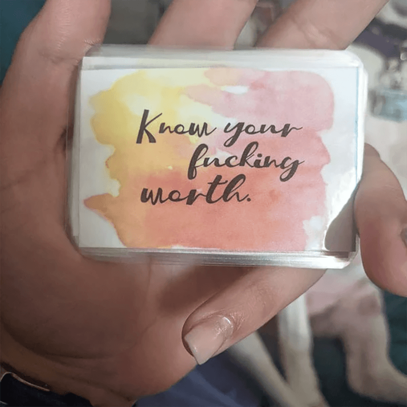 Funny Motivation Card Gift (Set of 20 pieces)