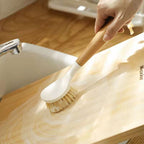 Wooden Handle Pan Brush