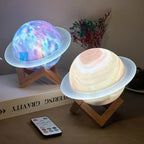 Galaxy Saturn Bluetooth Speaker with Night Light