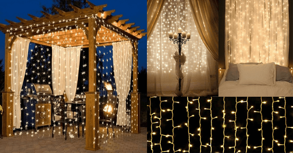 Beautiful LED Curtain String Lights – Design your beautiful corner!