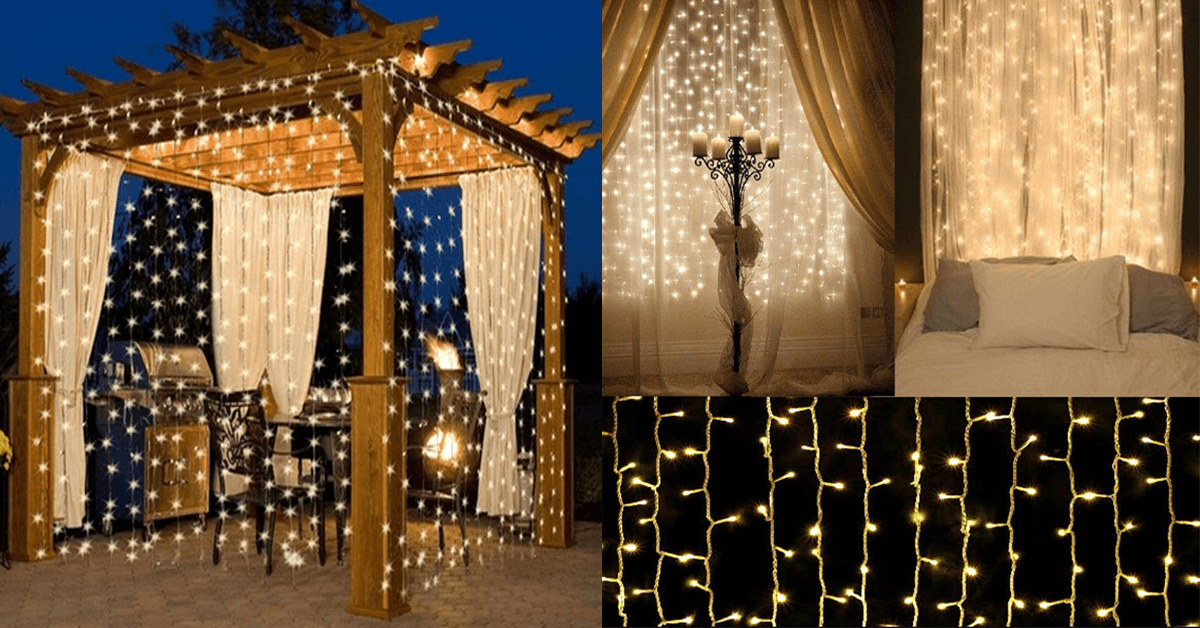 Beautiful LED Curtain String Lights – Design your beautiful corner!