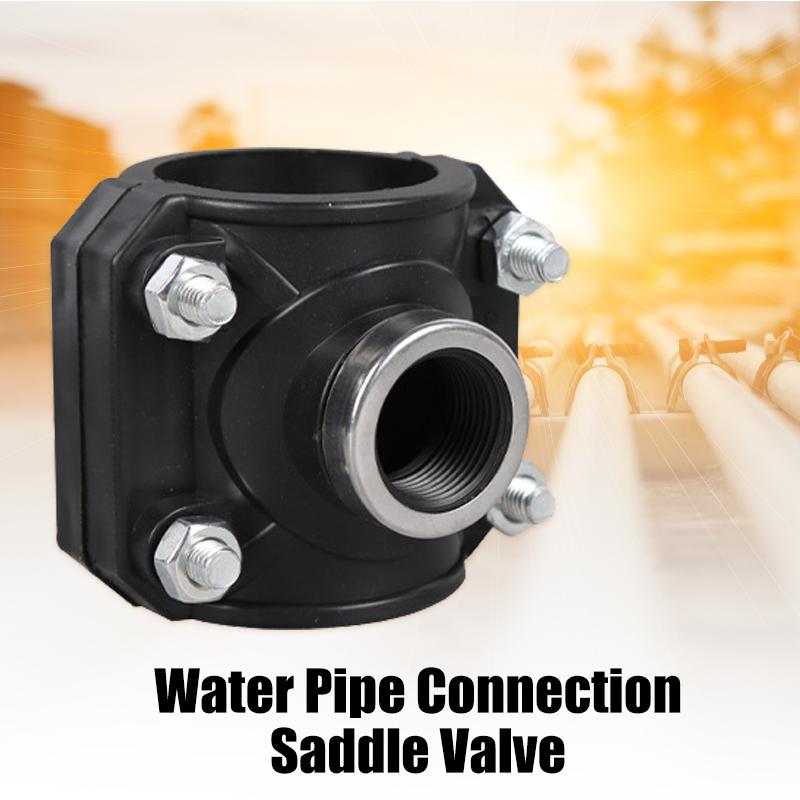 Clamp saddle drain valve
