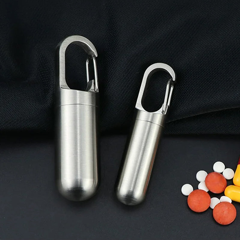 Portable Medication Box made of Stainless Steel