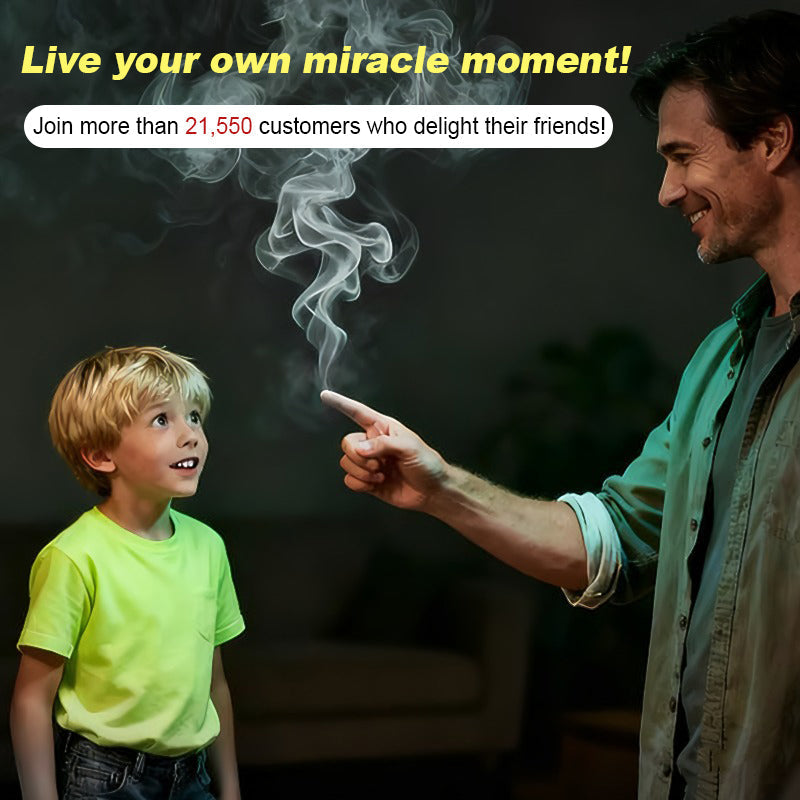 Mysterious finger smoke magic props
