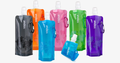 Portable bottles with carabiner clip – Easy to carry collapsible water bottles