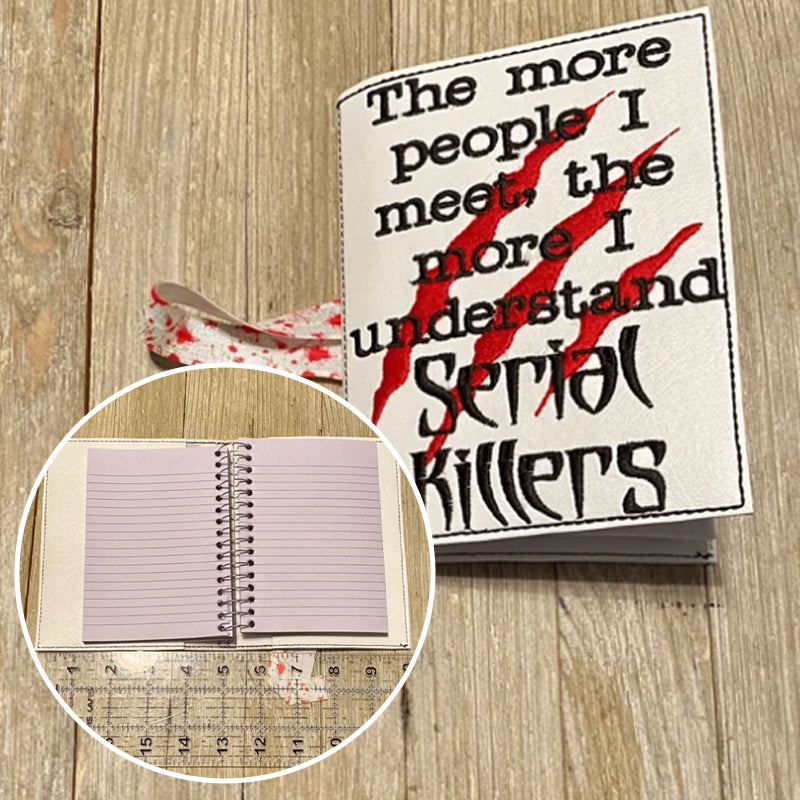 Humorous notebook cover