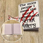 Humorous notebook cover