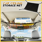 Car blanket storage net
