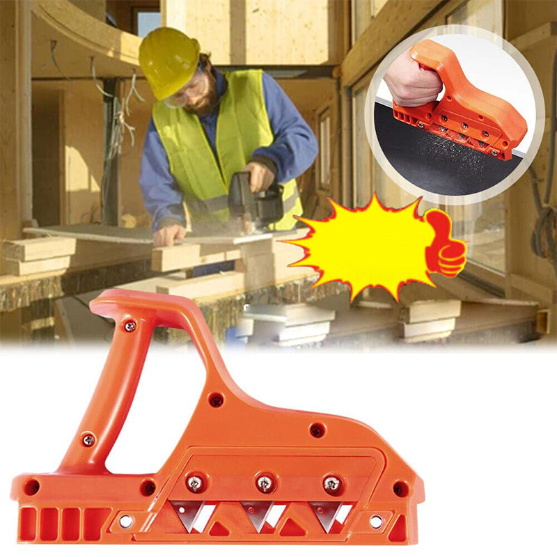 Hand planer drywall cutter
