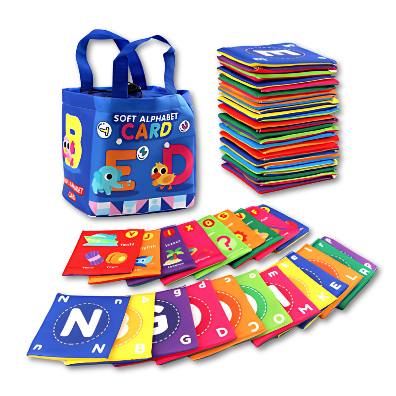 Colorful Letter Cards for Toddlers