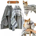 Gentle Touch Dog Drying Towel Robe